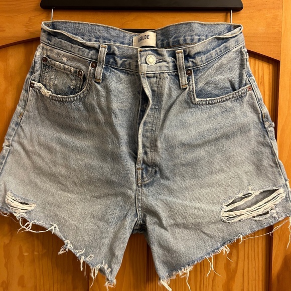 Agolde Riley Shorts - Picture 1 of 3